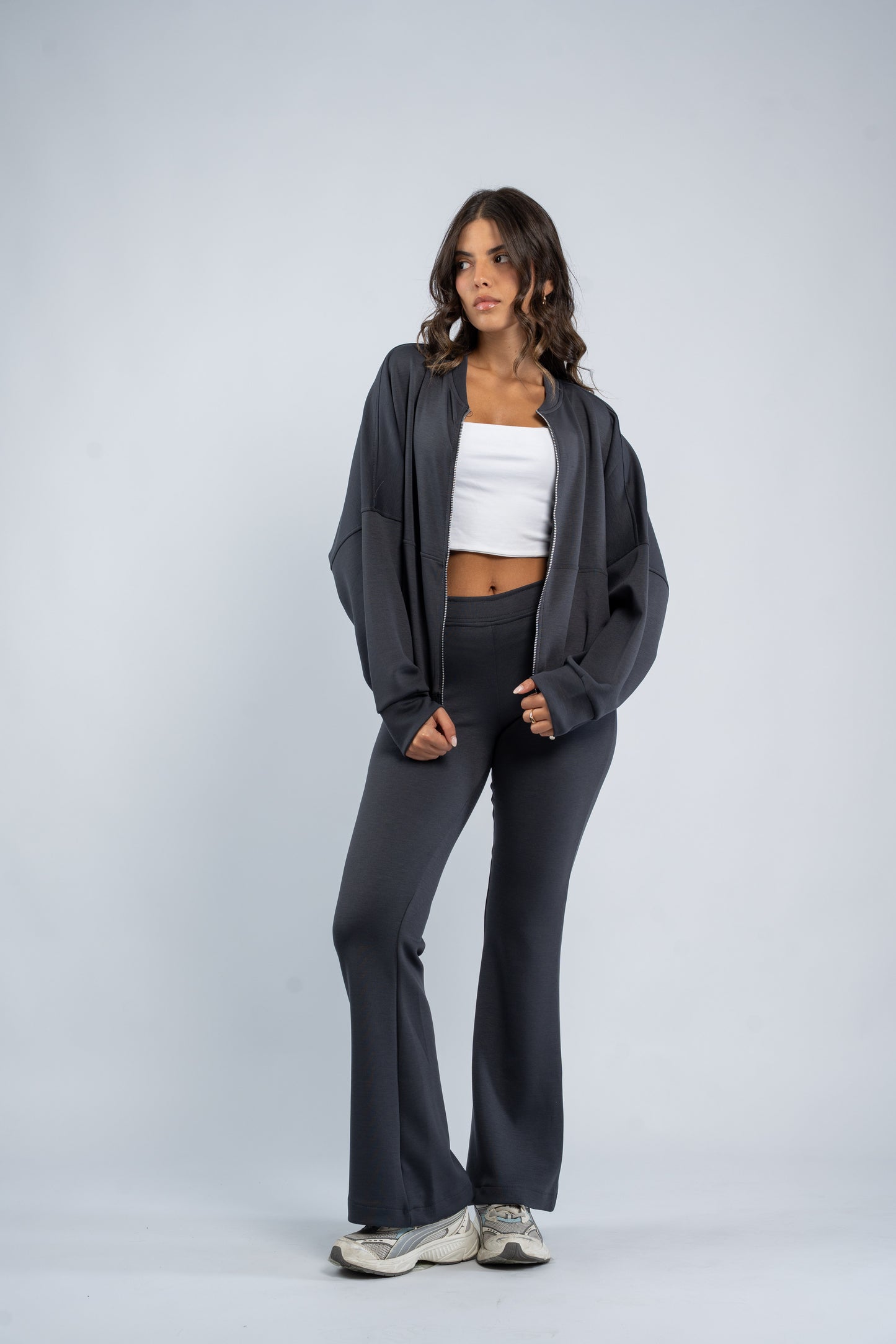 Flare jacket set