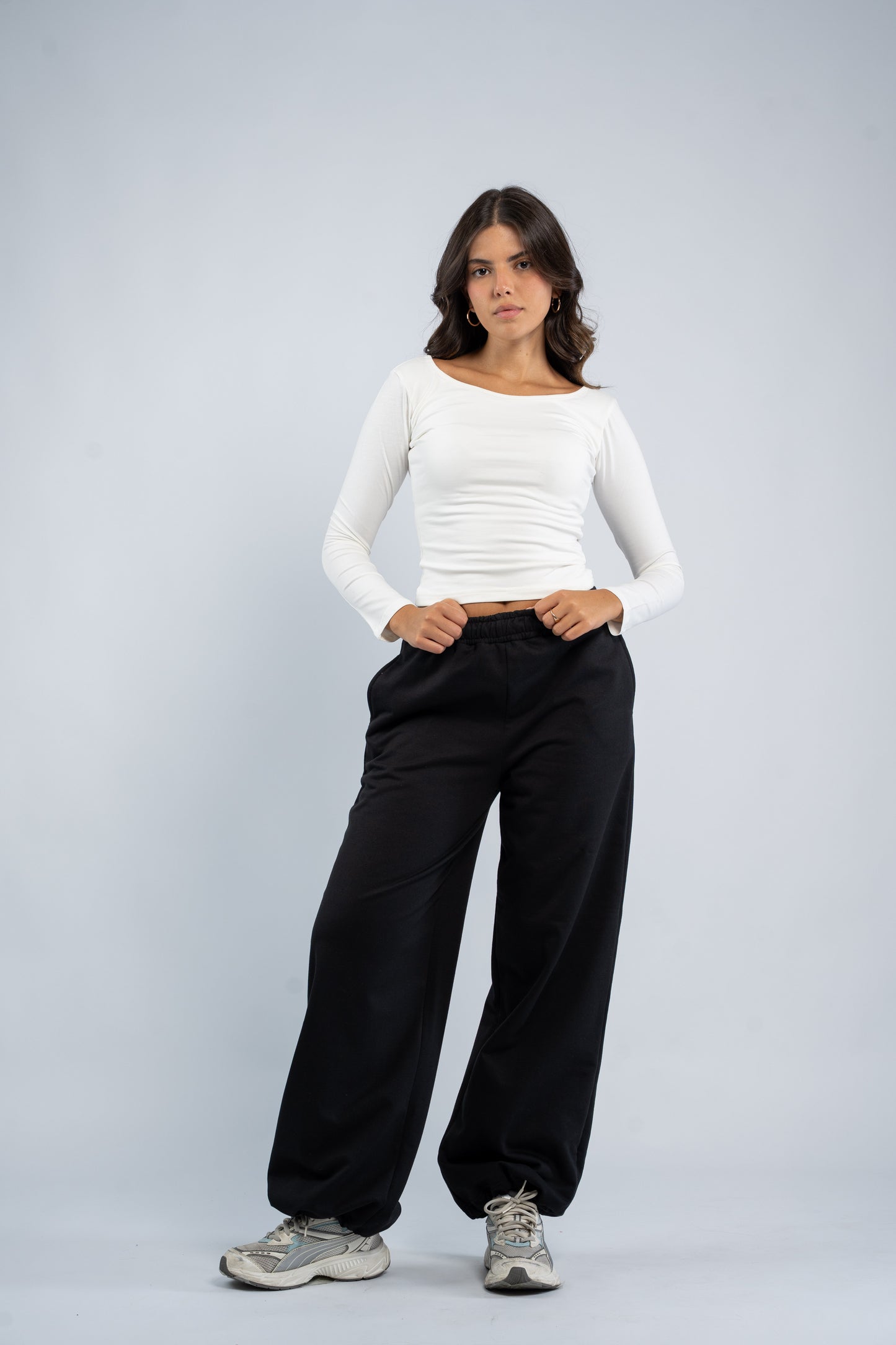 Baggy sweatpants