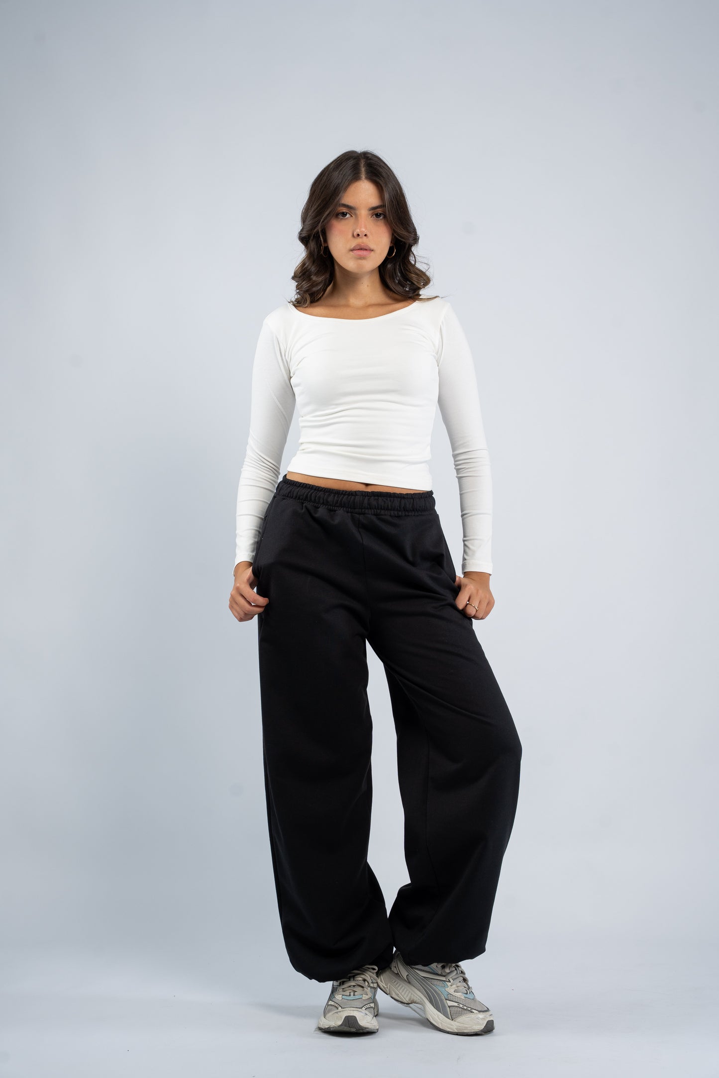 Baggy sweatpants