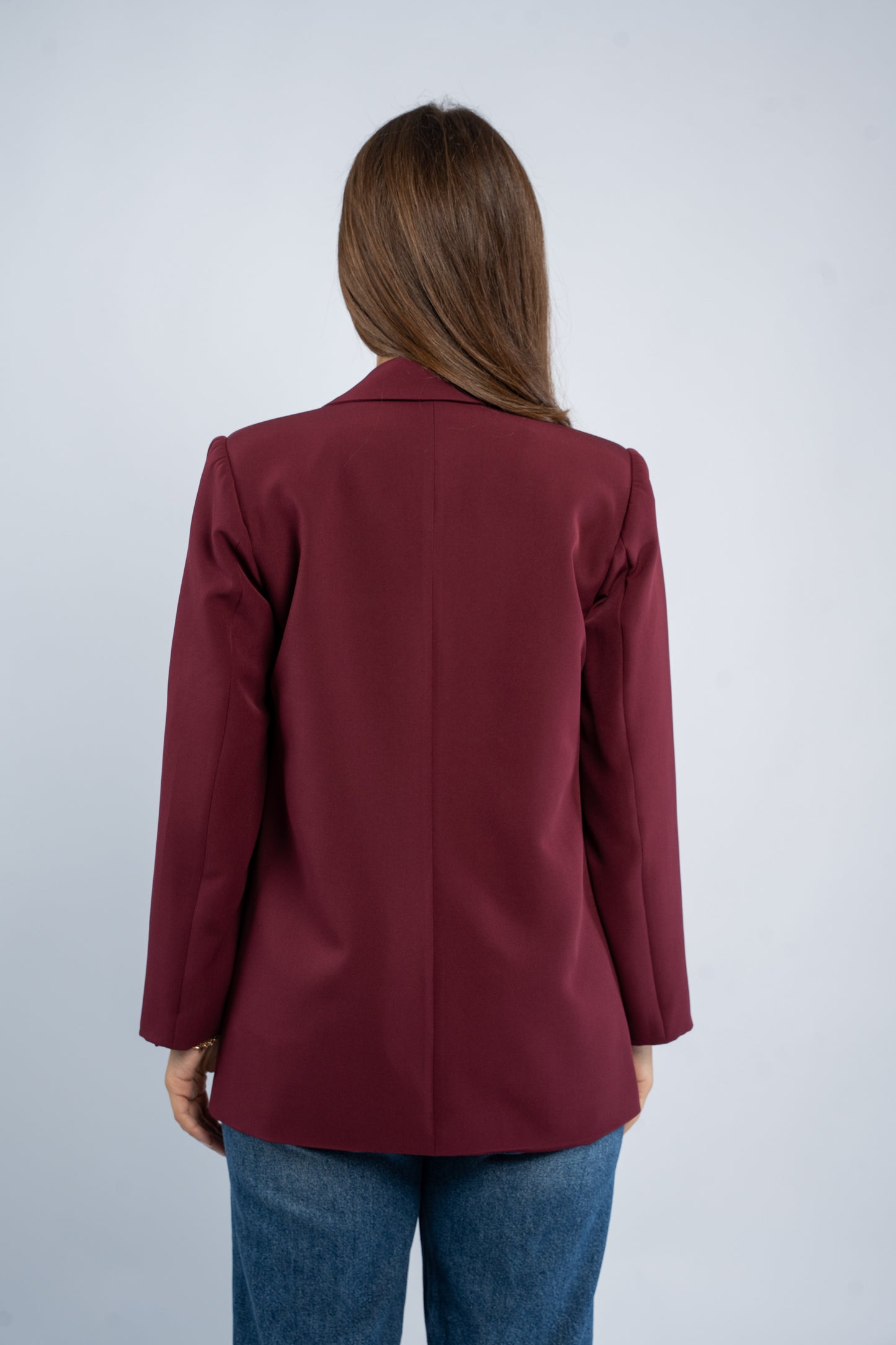 Oversized blazer with buttons