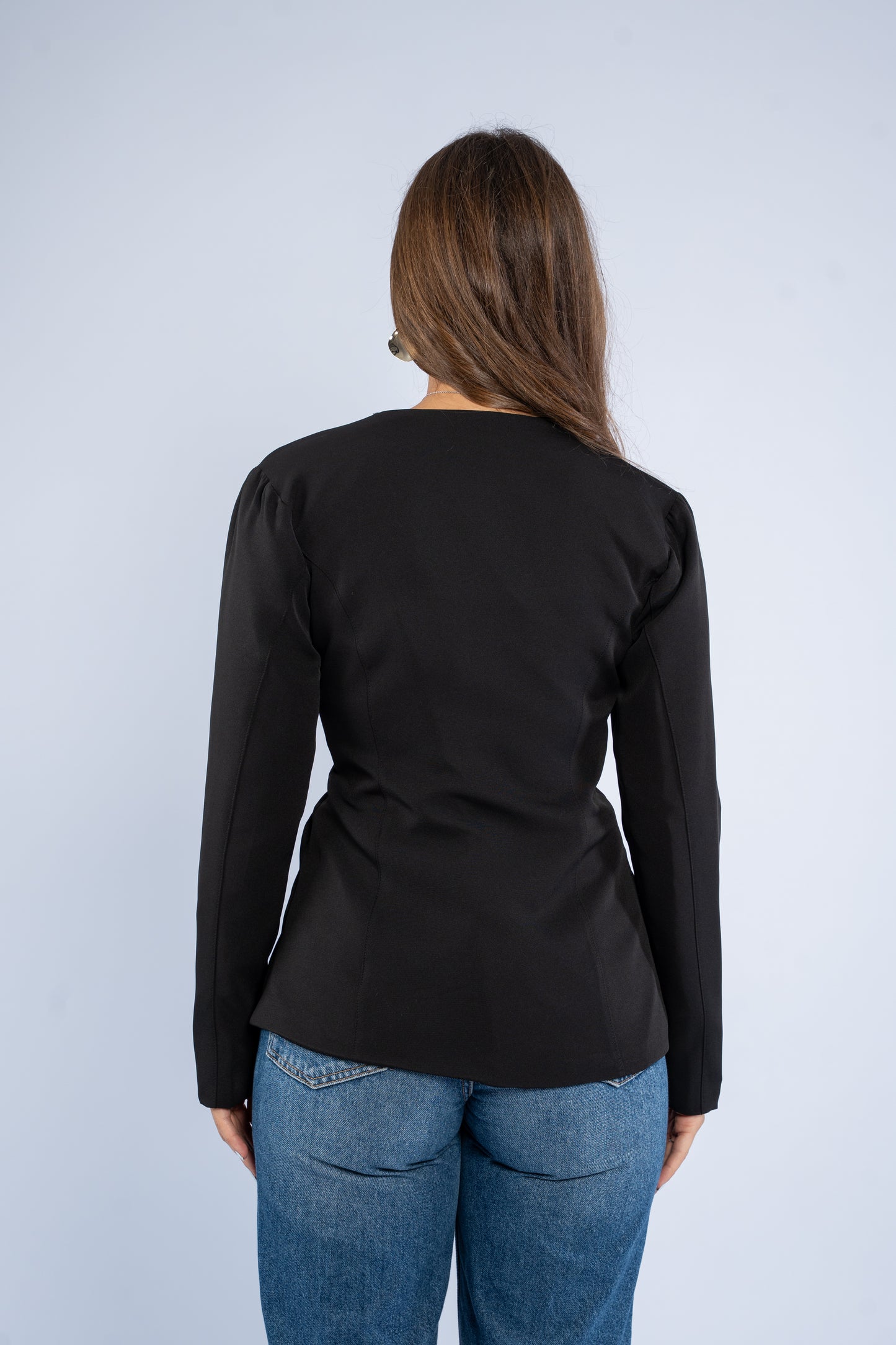 Waist fitted blazer
