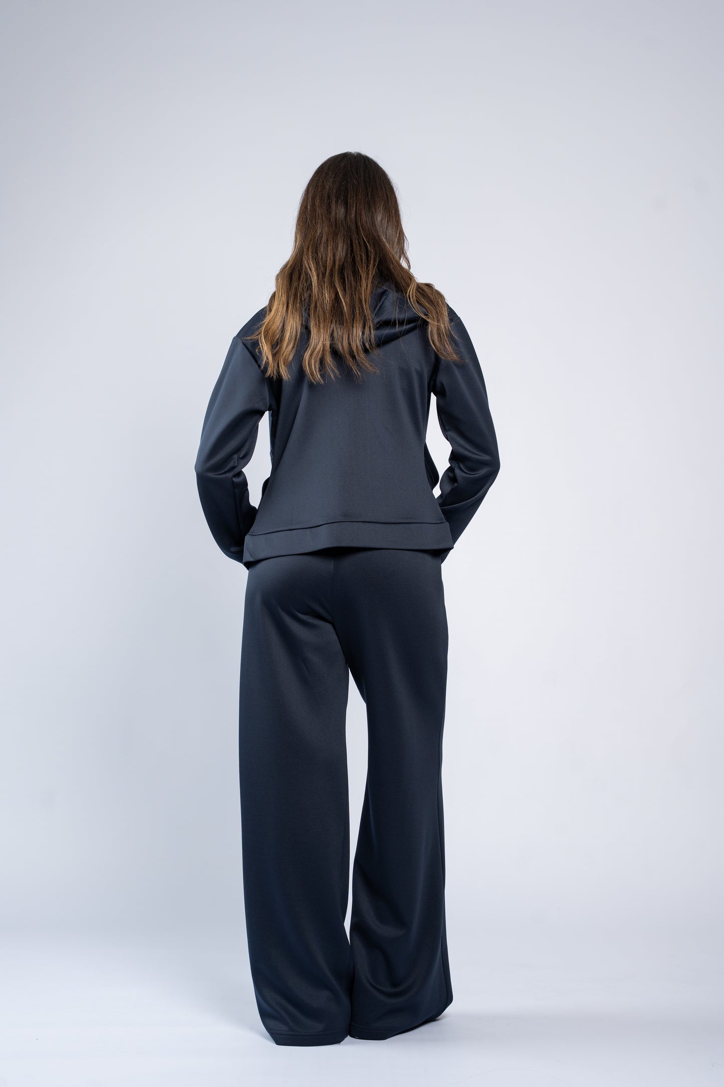Waist fitted ponte jacket set