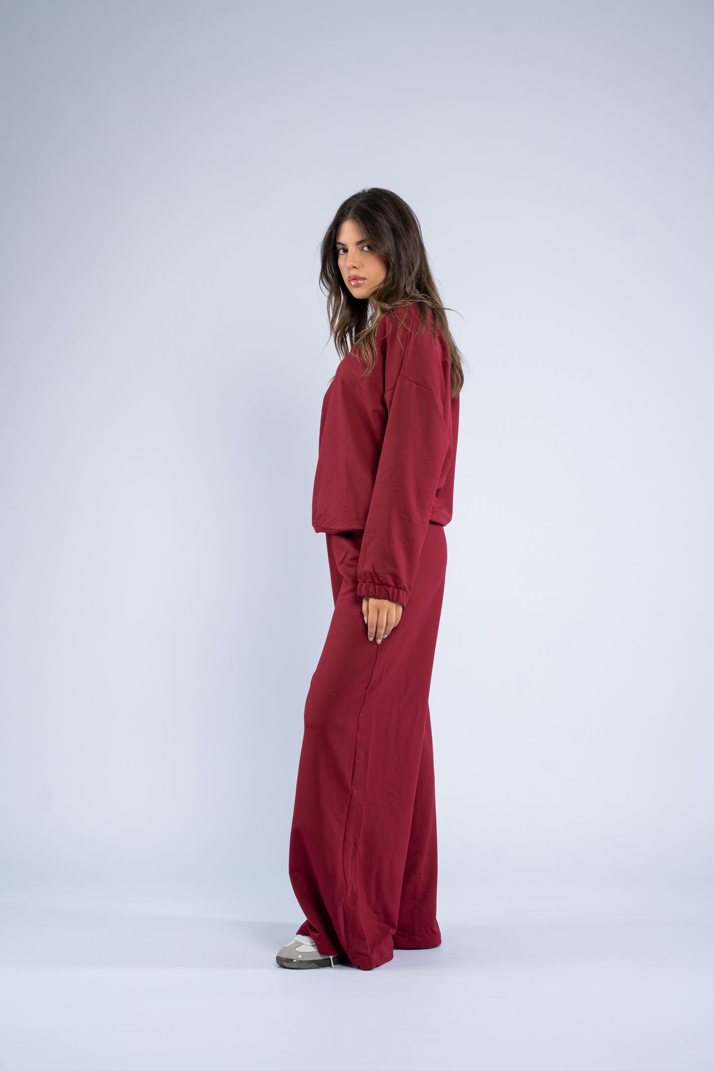 V-neck cotton set