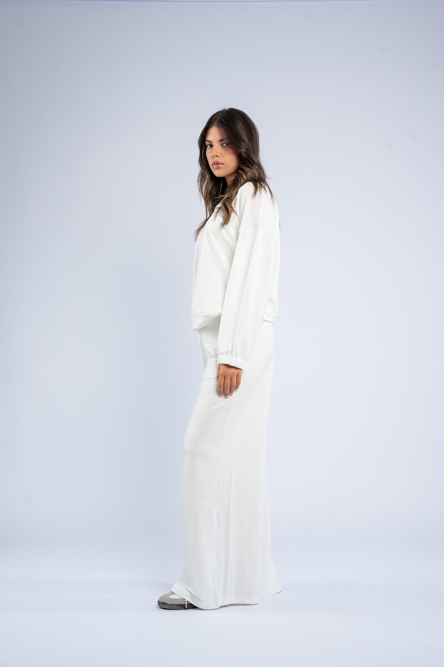 V-neck cotton set
