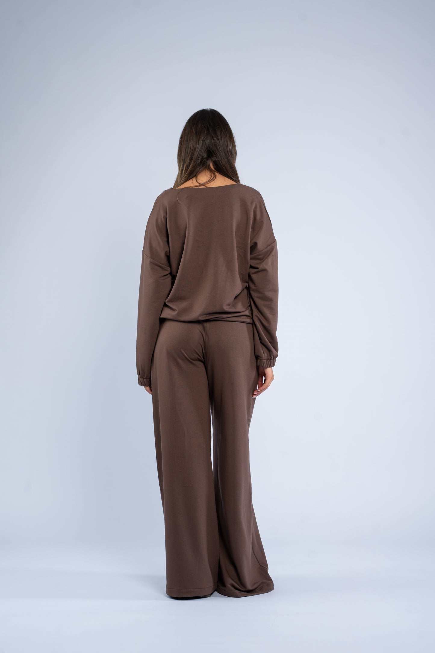 V-neck cotton set
