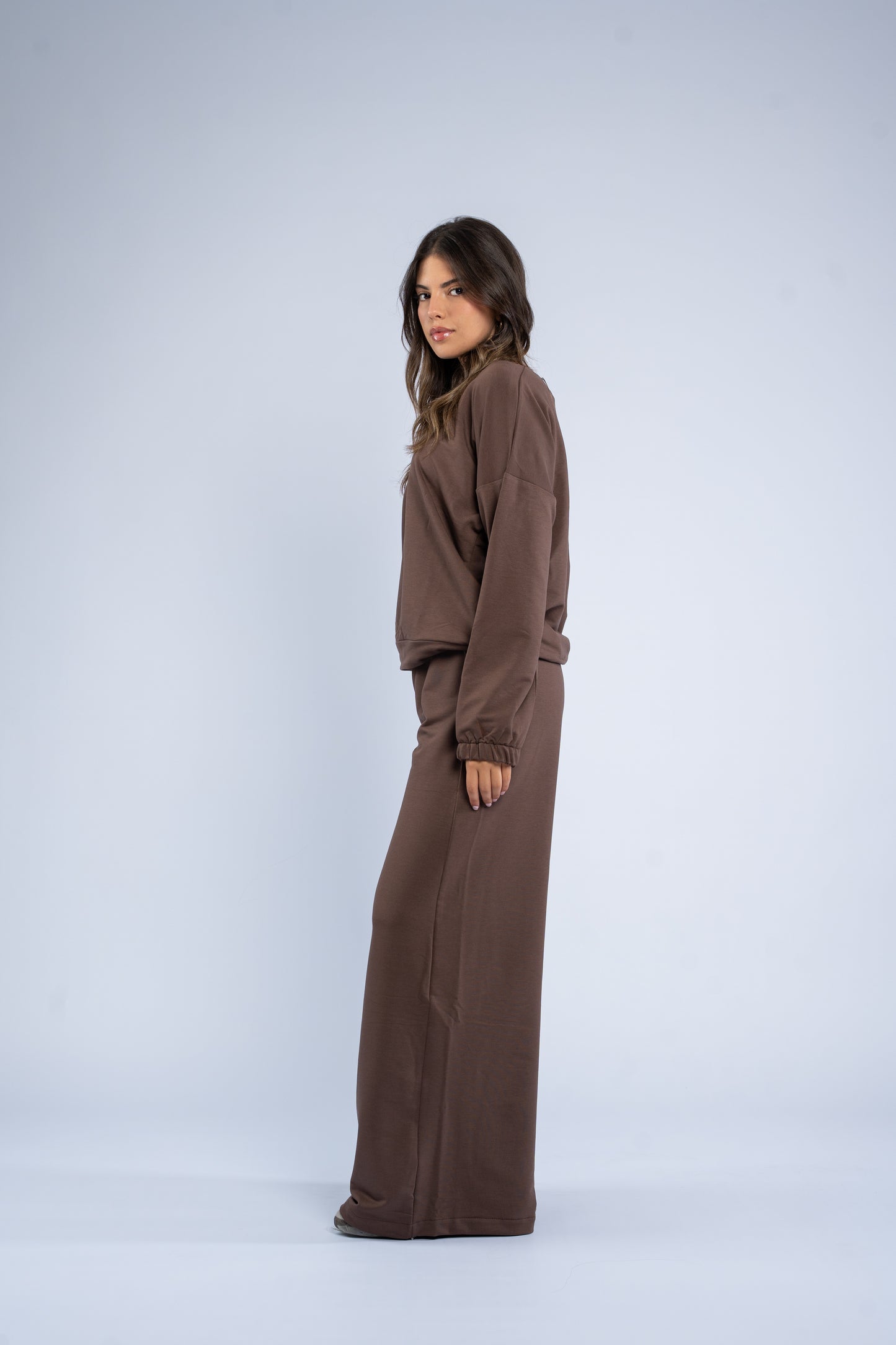 V-neck cotton set