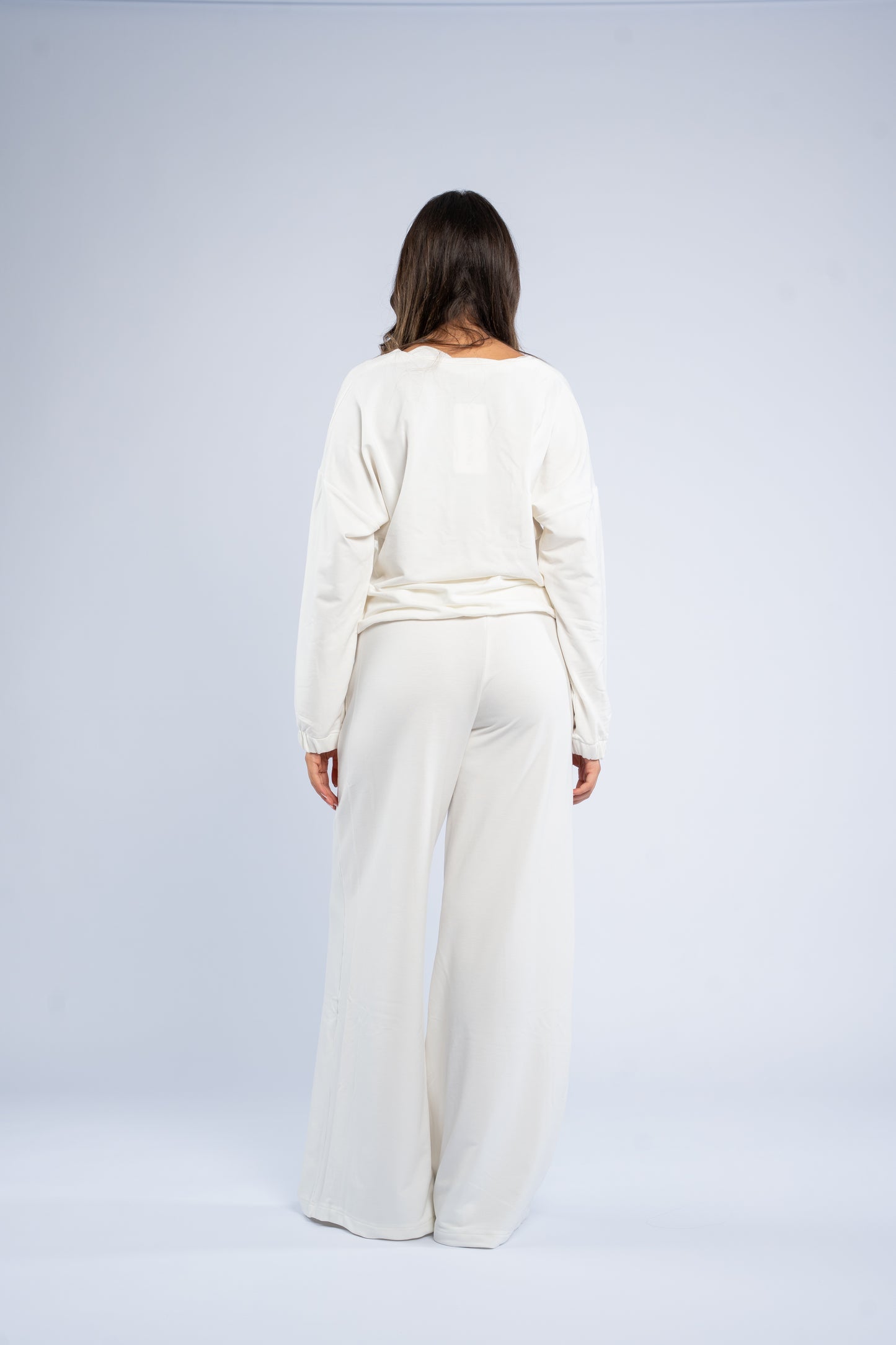 V-neck cotton set
