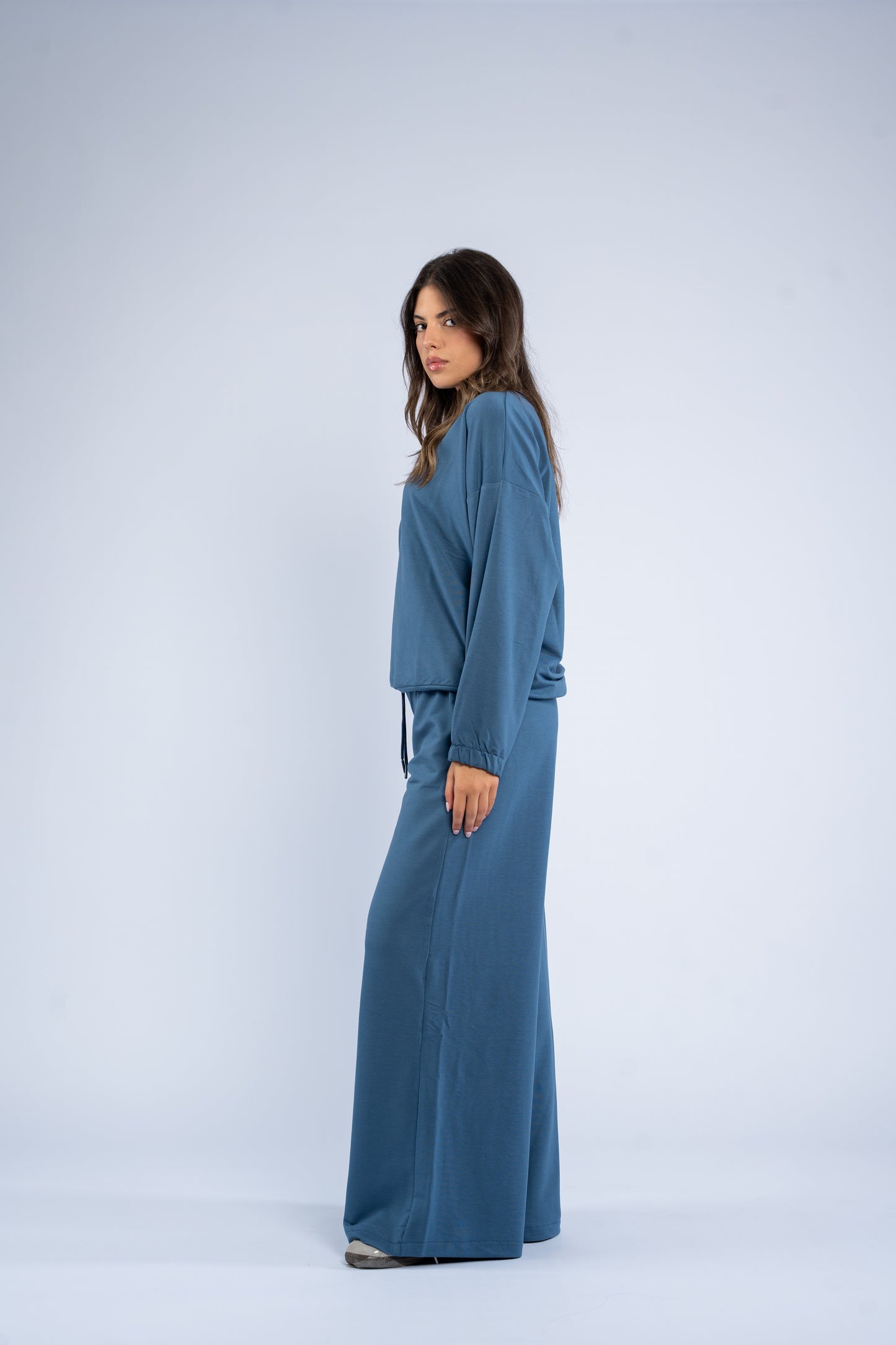 V-neck cotton set