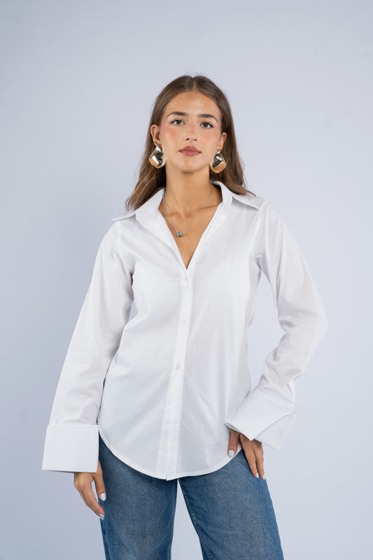 Waist fitted shirt