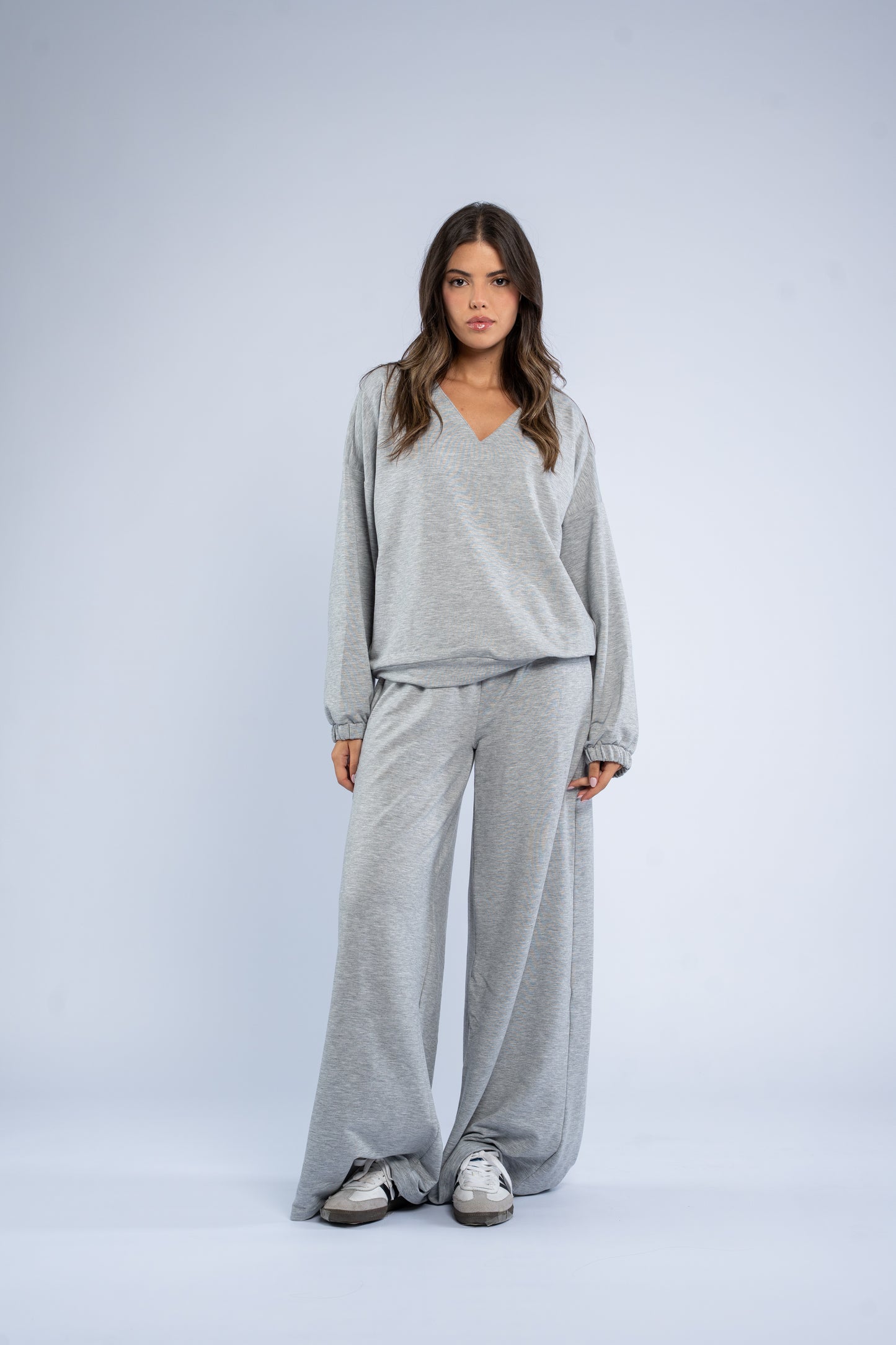 V-neck cotton set