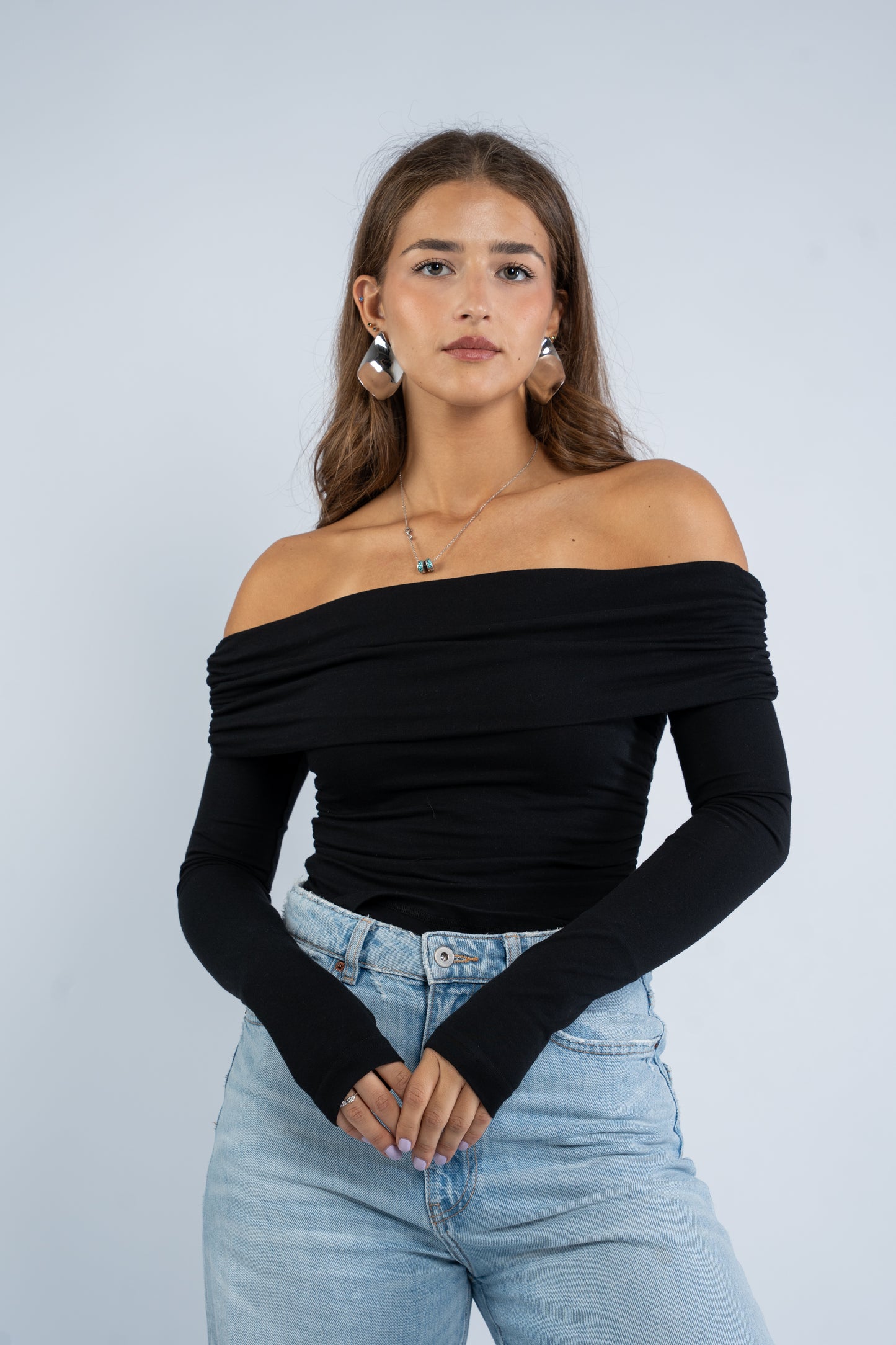 Fully off shoulder top