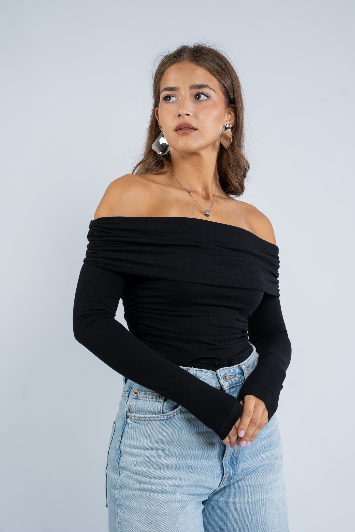 Fully off shoulder top