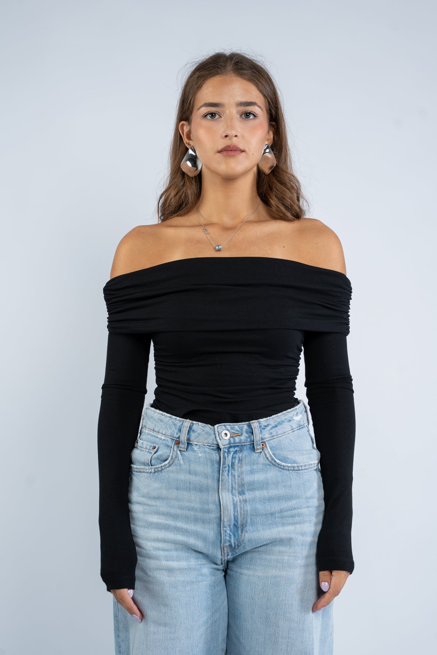 Fully off shoulder top