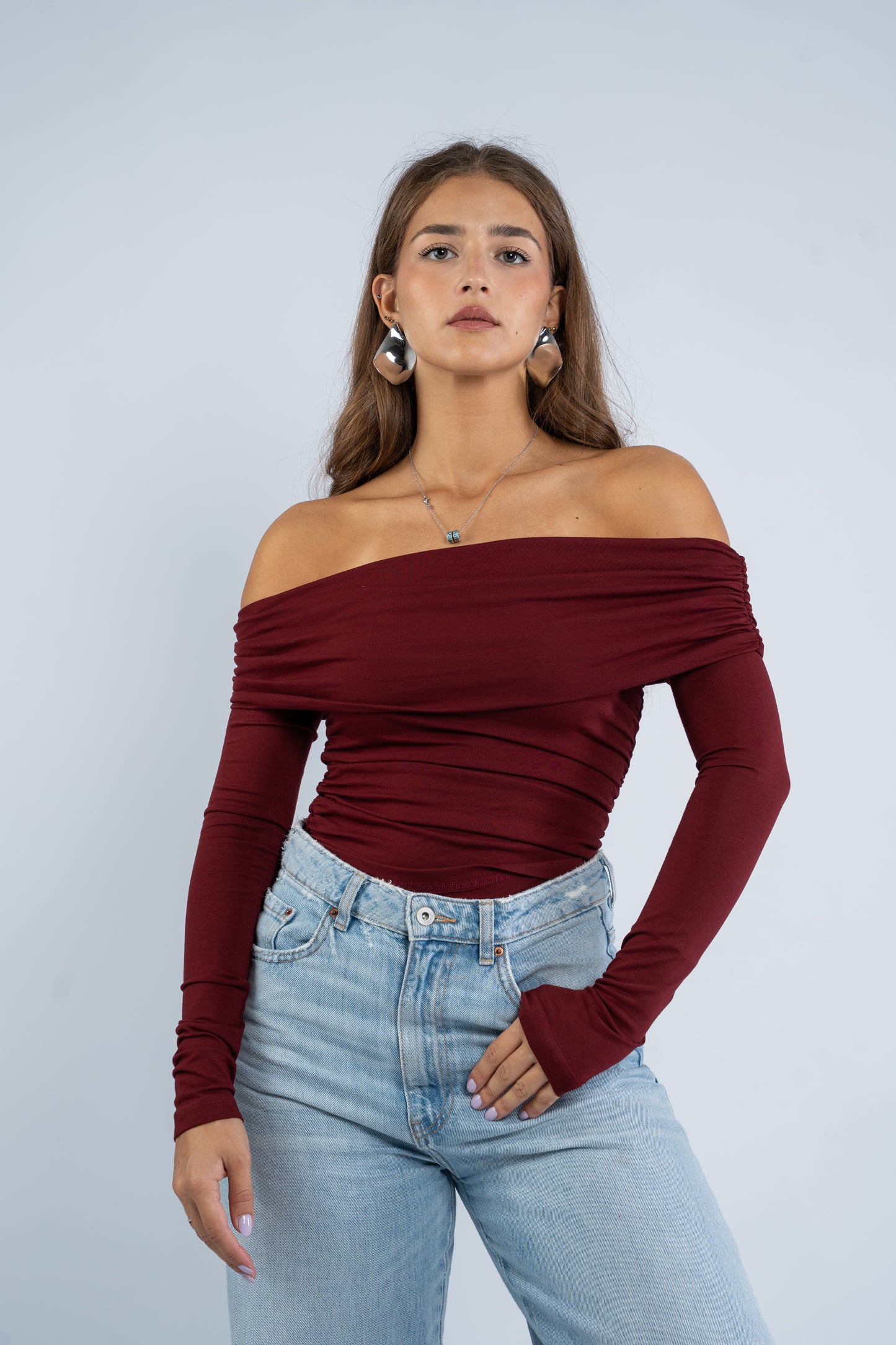 Fully off shoulder top