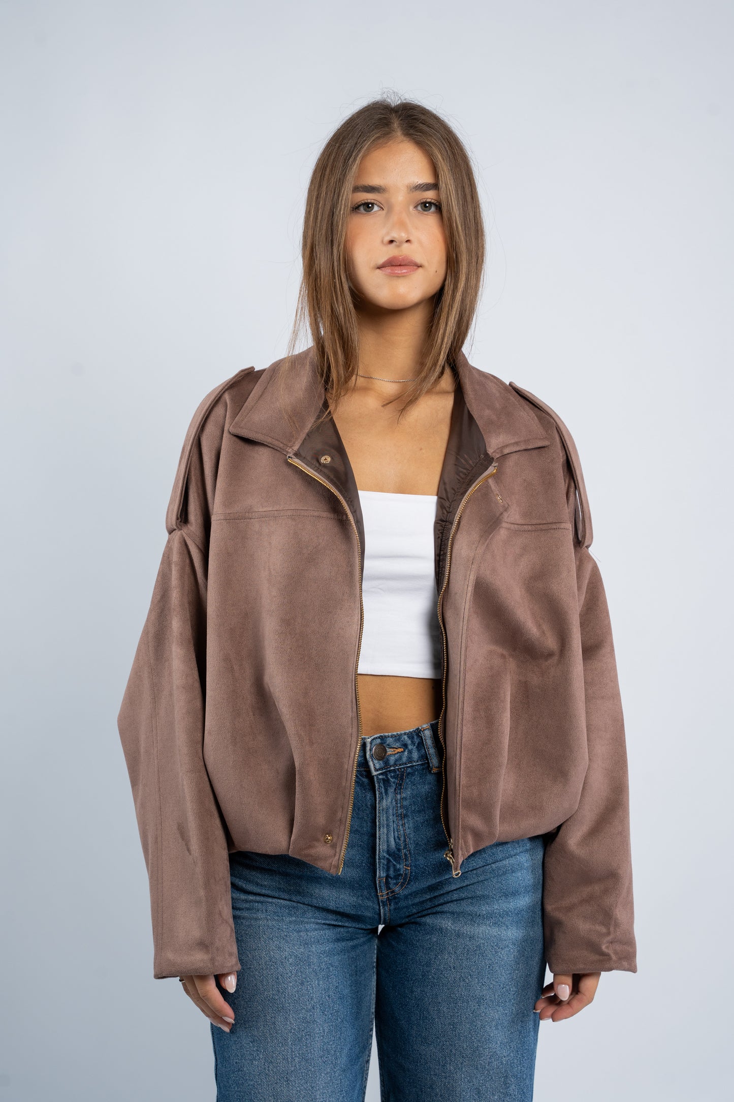 Suede Jacket