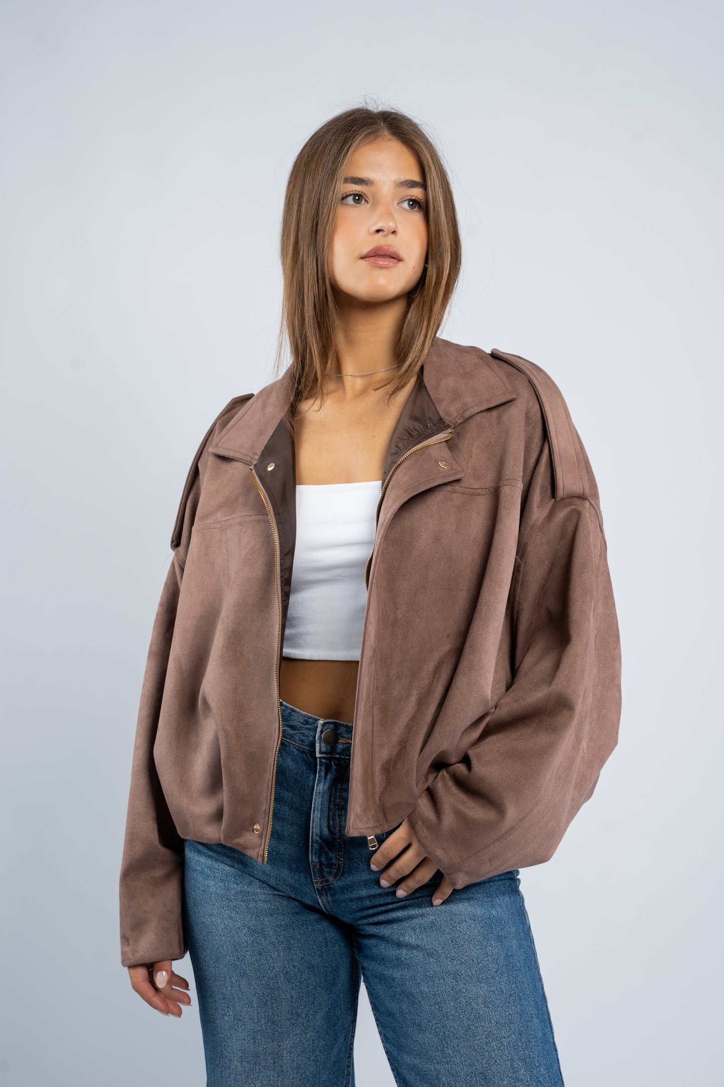 Suede Jacket