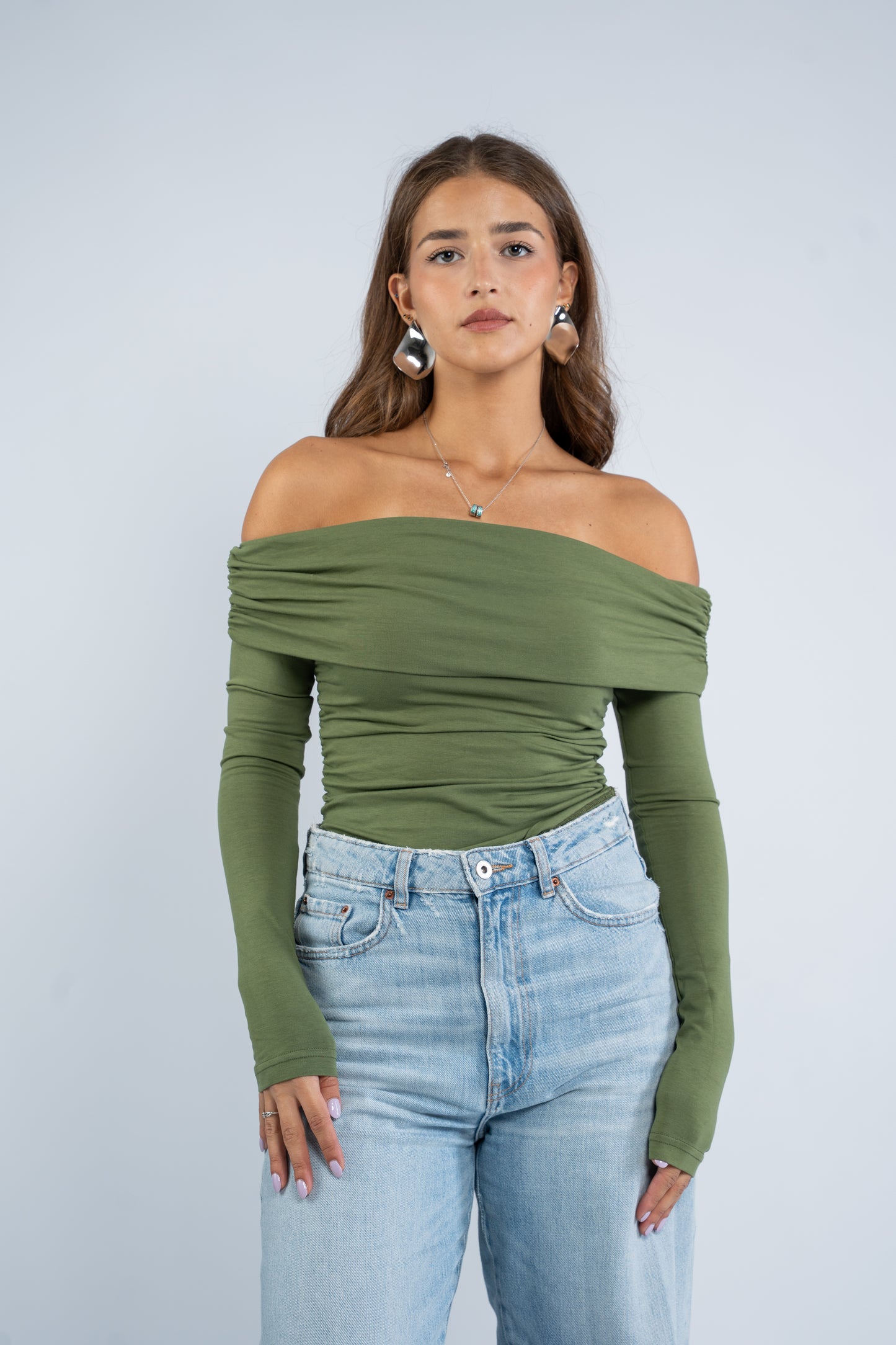 Fully off shoulder top