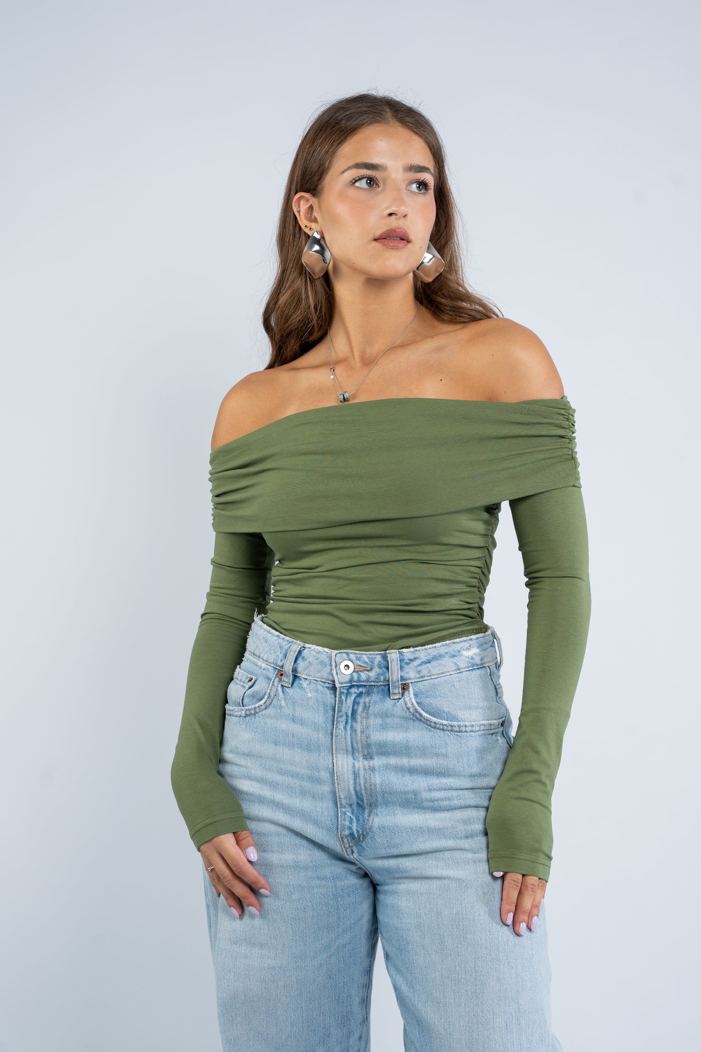 Fully off shoulder top