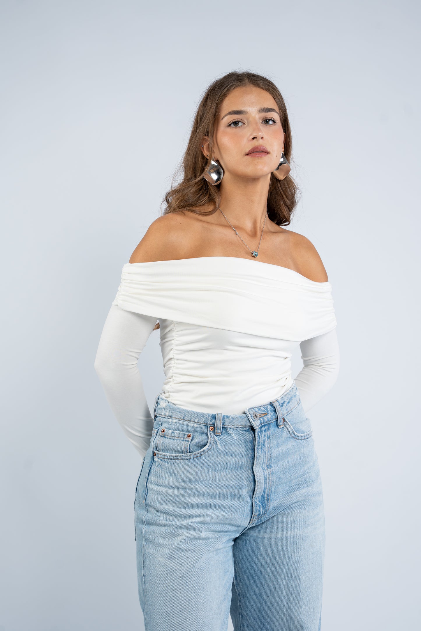 Fully off shoulder top