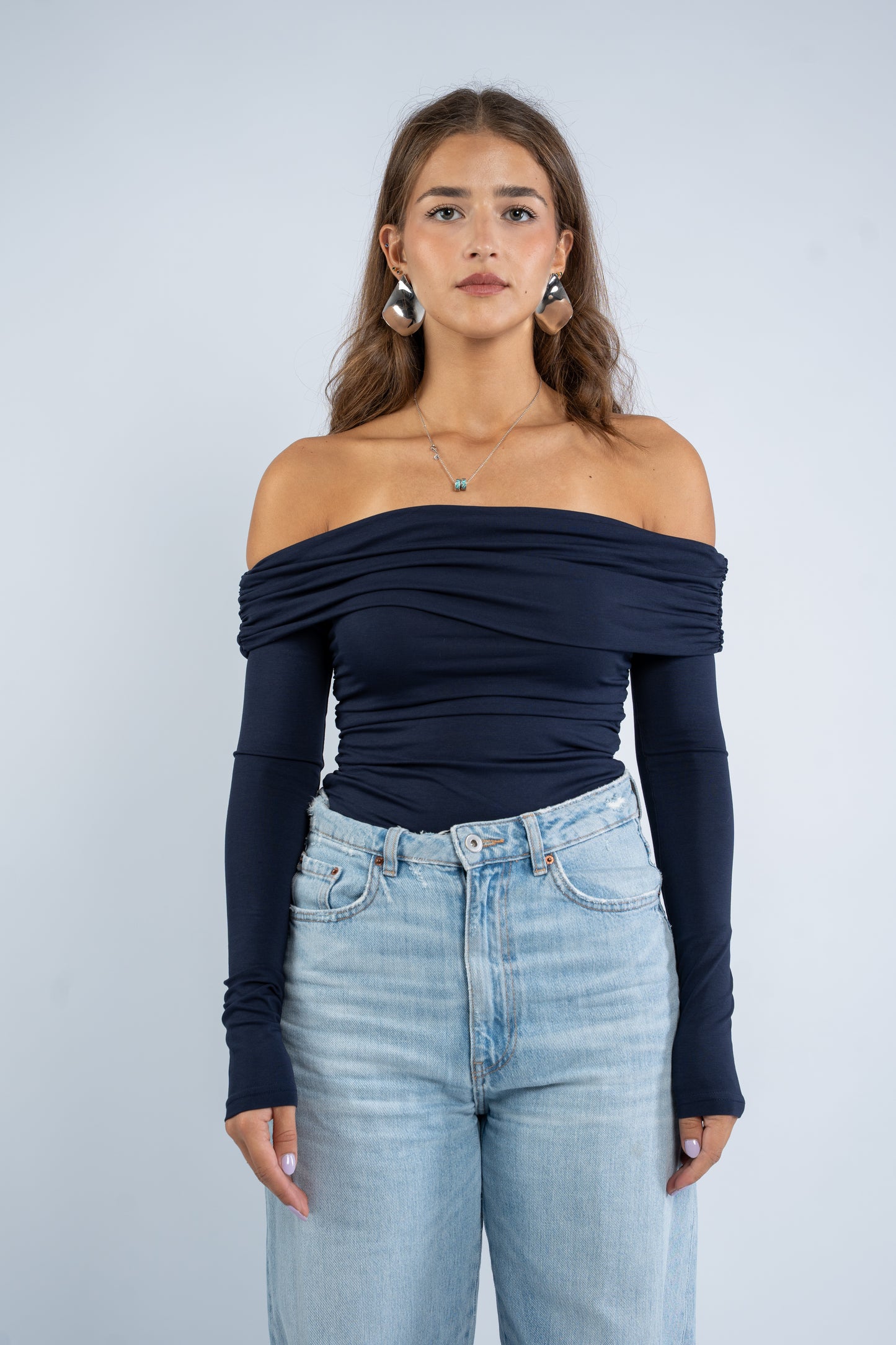 Fully off shoulder top